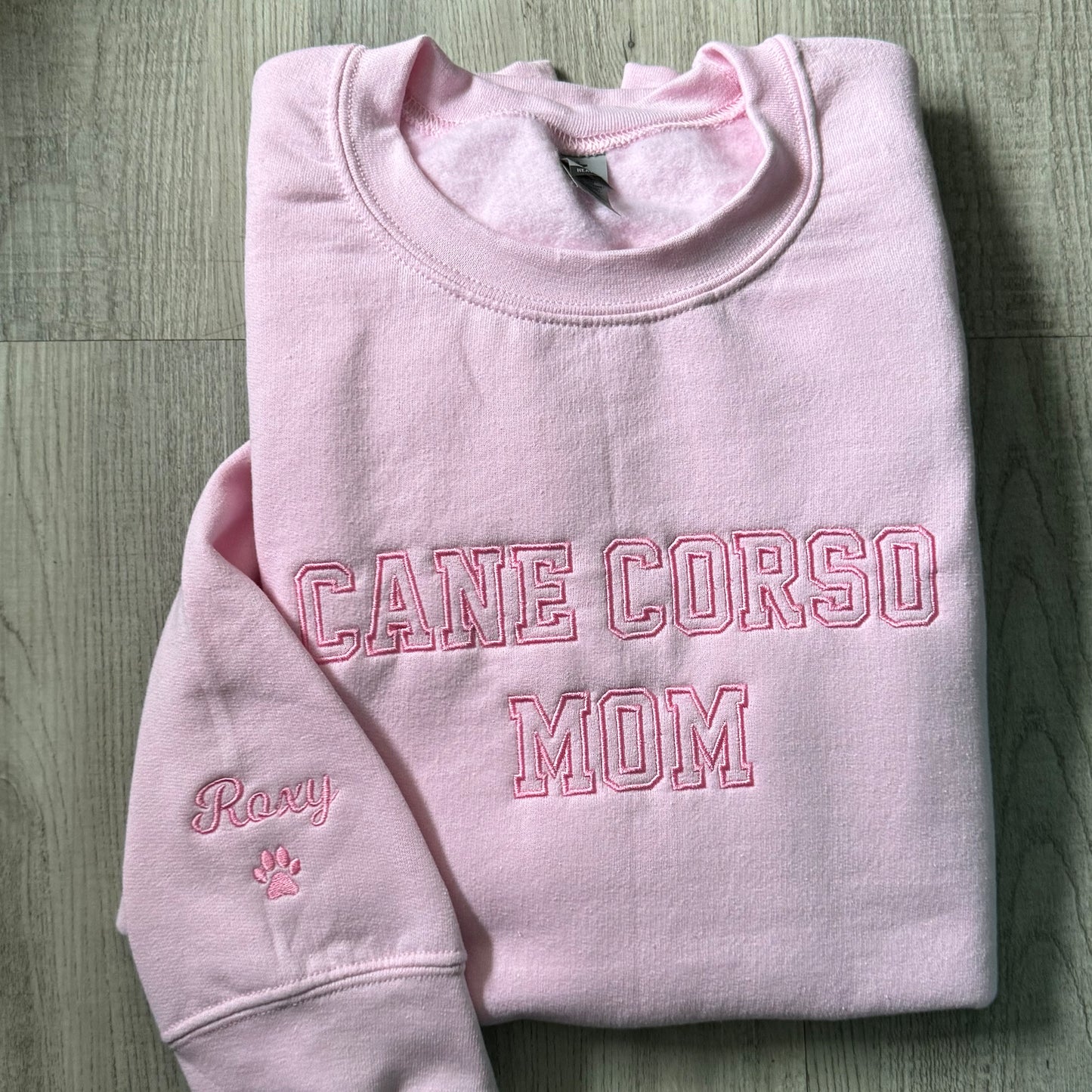 Custom choose any breed Embroidered Sweatshirt